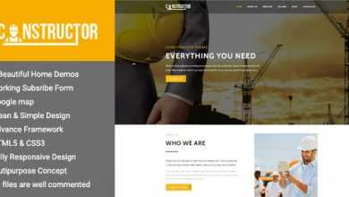 Photo of [Download-S2] Constructor v1.1 - Premium Construction WordPress Theme