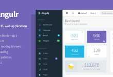 Photo of [Download-S2] Angulr v2.2.1 - Bootstrap Admin Web App with AngularJS