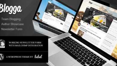Photo of [Download-S2] Blogga - Themeforest Team Blogging for WordPress