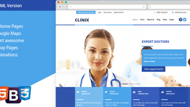 Photo of [Download-S2] CLINIX - Medical HTML Template