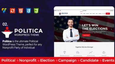 Photo of [Download-S2] Politica v1.6 - A Modern Political Party & Candidate Theme