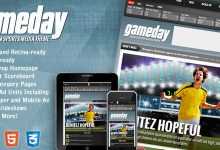 Photo of [Download-S2] Gameday v2.3 - Themeforest Wordpress Sports Media Theme