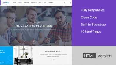 Photo of [Download-S2] Sylor - Agency/Portfolio HTML Template