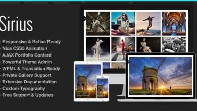 Photo of [Download-S2] Sirius - Responsive Portfolio Photography Theme