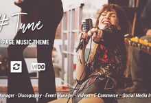 Photo of [Download-S2] Tune v1.7.0 - One-Page Music WordPress Theme