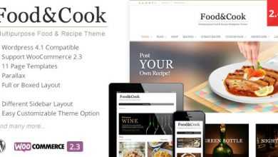 Photo of [Download-S2] Food & Cook v2.4.6 - Multipurpose Food Recipe WP Theme