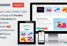 Photo of [Download-S2] Booom! - One-Page Flat UI Pro Bootstrap 3 Template