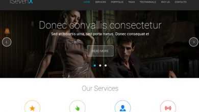 Photo of [Download-S2] iSevenX - Dreamtemplate IOS7 Inspired HTML Template