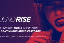 Photo of [Download-S2] SoundRise v1.4.9 - Artists, Producers and Record Labels Wordpress Theme