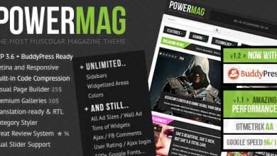 Photo of [Download-S2] PowerMag: The Most Muscular Magazine/Reviews Theme