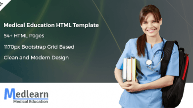 Photo of [Download-S2] Medlearn - Medical Education HTML Template