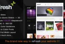 Photo of [Download-S2] reFresh - Powerful Clean & Elegant WordPress Theme