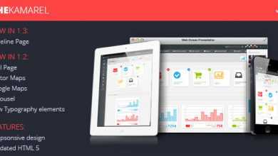Photo of [Download-S2] The Kamarel - Themeforest Responsive Admin Theme