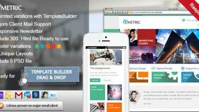 Photo of [Download-S2] Metric - Themeforest Responsive E-mail Template