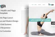 Photo of [Download-S2] Yooga - Modern Health and Yoga HTML Template
