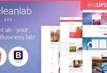 Photo of [Download-S2] CleanLab - Multiporpose HTML5 Template with Page Builder