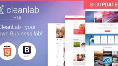 Photo of [Download-S2] CleanLab - Multiporpose HTML5 Template with Page Builder