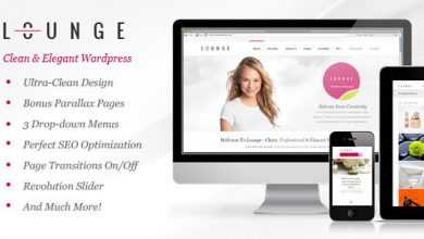 Photo of [Download-S2] Lounge v1.3 - Clean Elegant WordPress Theme