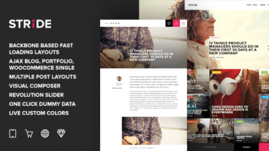 Photo of [Download-S2] Stride v1.4 - BackBone QuickLoad Grid Magazine Theme