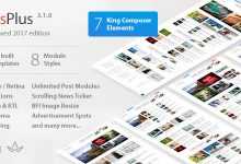 Photo of [Download-S2] NewsPlus v3.1.4 - News and Magazine WordPress theme