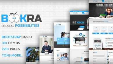 Photo of [Download-S2] BOOKRA - Multi-Purpose HTML5 Template