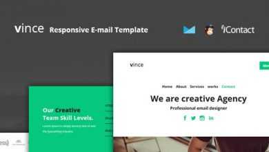 Photo of [Download-S2] Vince Mail v1.0 - Responsive E-mail Template + Online Access