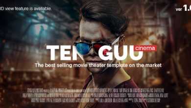 Photo of [Download-S2] Tenguu Cinema - Movie theatre HTML Template