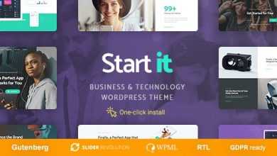 Photo of [Download-S2] Start It v1.0.7 - Technology & Startup WP Theme