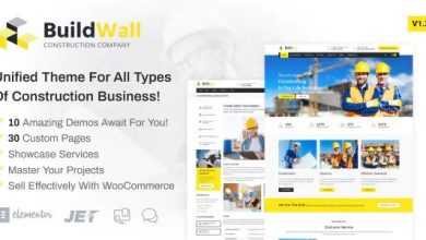 Photo of [Download-S2] BuildWall v1.3.1 - Construction Company Elementor