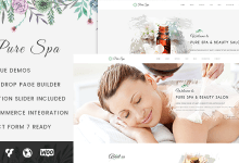Photo of [Download-S2] Pure v1.0.2 - Spa & Beauty Responsive WordPress Theme
