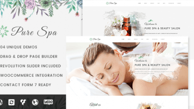 Photo of [Download-S2] Pure v1.0.2 - Spa & Beauty Responsive WordPress Theme