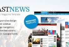 Photo of [Download-S2] FastNews - Responsive Magazine Template