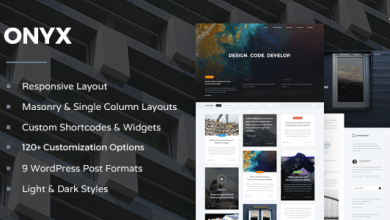 Photo of [Download-S2] Onyx v1.7.0 - Responsive WordPress Blog Theme