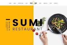 Photo of [Download-S2] Sumi v1.1 - Restaurant HTML Template