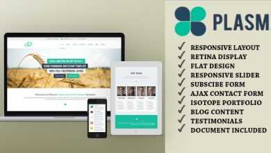Photo of [Download-S2] Plasma - One-Page Multi-Purpose HTML Template