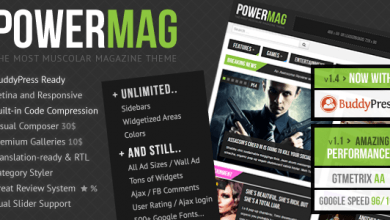 Photo of [Download-S2] PowerMag v2.0 - The Most Muscular Magazine/Reviews Theme