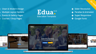 Photo of [Download-S2] Edua - Educational HTML5 Template