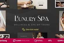 Photo of [Download-S2] Luxury Spa v1.0.8 - Beauty Spa & Wellness Resort Theme