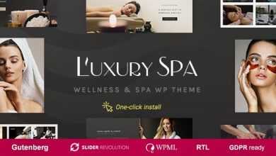 Photo of [Download-S2] Luxury Spa v1.0.8 - Beauty Spa & Wellness Resort Theme