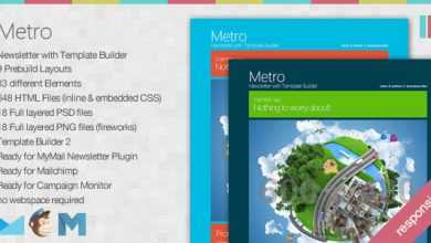 Photo of [Download-S2] Metro - Themeforest Responsive Newsletter