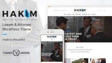 Photo of [Download-S2] Hakim v1.3 - Attorney and Lawyer WordPress Theme