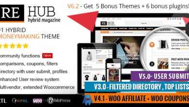 Photo of [Download-S2] REHub v6.2.3 - Directory, Shop, Coupon, Affiliate Theme