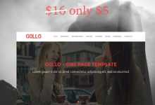 Photo of [Download-S2] Gollo - Creativemarket One Page Template