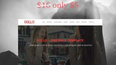 Photo of [Download-S2] Gollo - Creativemarket One Page Template