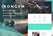 Photo of [Download-S2] IronGym Landing Page HTML