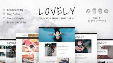Photo of [Download-S2] Lovely v1.0.2 - Elegant & Simple Blog Theme
