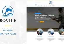 Photo of [Download-S2] Bovile - Fishing HTML Template