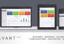 Photo of [Download-S2] Avant - Clean and Responsive Bootstrap 3.1 Admin