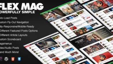 Photo of [Download-S2] Flex Mag v1.03 - Responsive WordPress News Theme