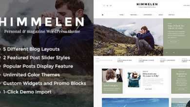 Photo of [Download-S2] Himmelen - Personal WordPress Blog Theme